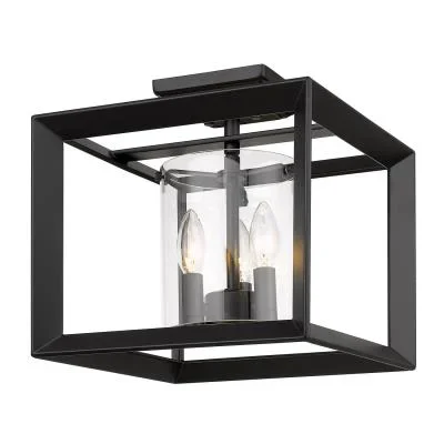 Three Light Semi-Flush Mount8861451