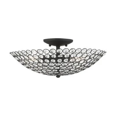 Three Light Semi Flush Mount8938689