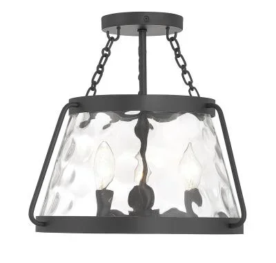 Three Light Semi-Flush Mount9033827