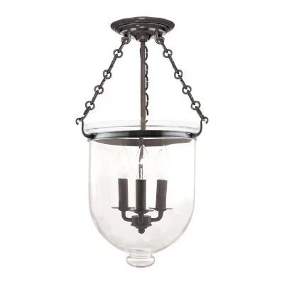 Three Light Semi Flush Mount908176