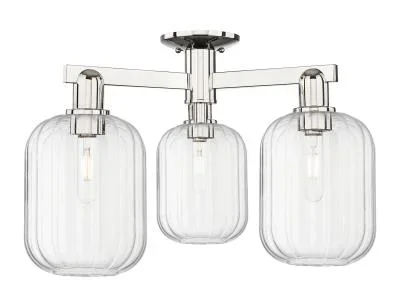 Three Light Semi-Flush Mount9238327