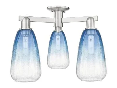 Three Light Semi-Flush Mount9238377