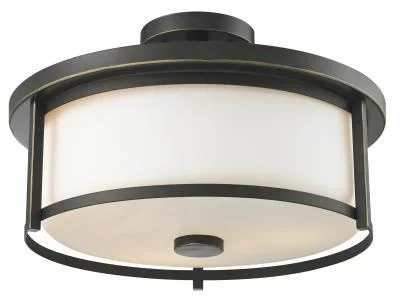 Three Light Semi Flush Mount973378