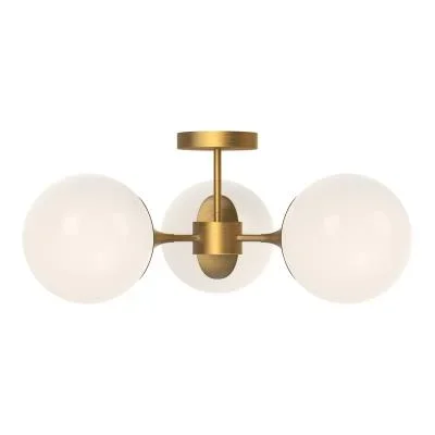 Three Light Semi-Flush Mount9977297