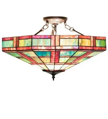 Three Light Semi-Flushmount2549067