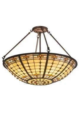 Three Light Semi-Flushmount457181