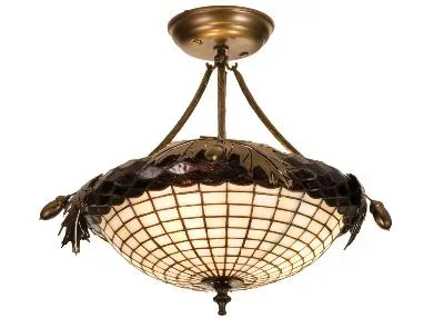 Three Light Semi-Flushmount691745