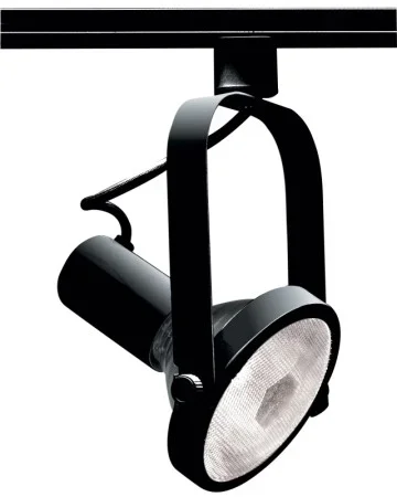 Track Heads Black One Light Track Head (TH225)