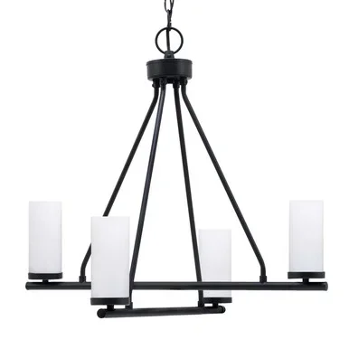 Trinity Four Light Chandelier (2804-MB-801B)