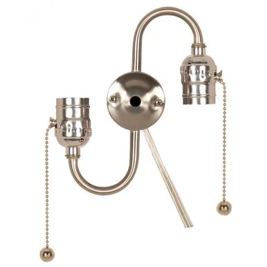Twin Pull Chain Brite Gilt With End Ball (80-1269)