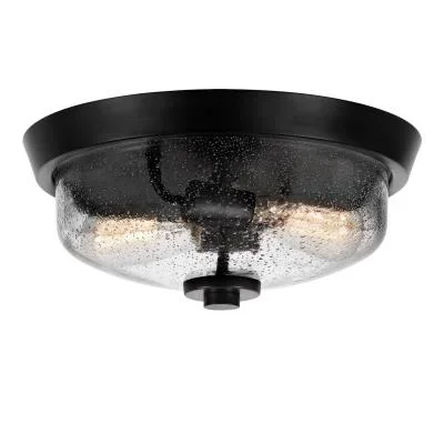 Two Light Flush Mount058317