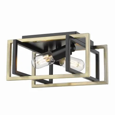 Two Light Flush Mount878952