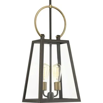 Two Light Hanging Lantern070206