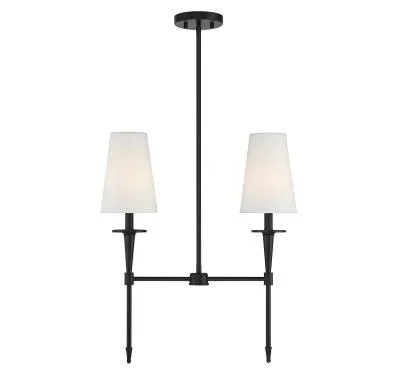 Two Light Linear Chandelier2638956