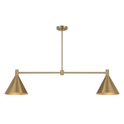 Two Light Linear Chandelier4853749