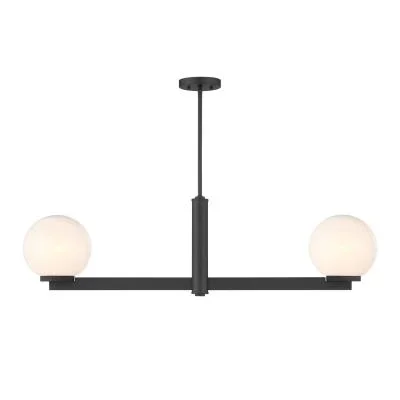 Two Light Linear Chandelier9883341