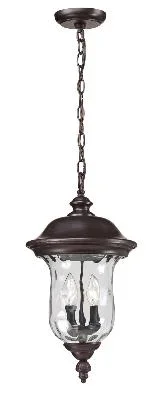Two Light Outdoor Chain Mount Ceiling Fixture973424