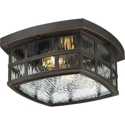 Two Light Outdoor Flush Mount108741