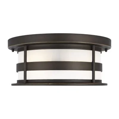 Two Light Outdoor Flush Mount6934434