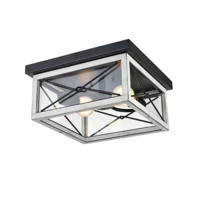 Two Light Outdoor Flush Mount772308