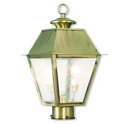 Two Light Outdoor Post Lantern310489
