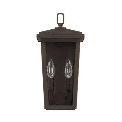 Two Light Outdoor Wall Lantern098971