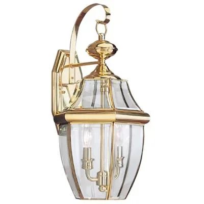Two Light Outdoor Wall Lantern953589