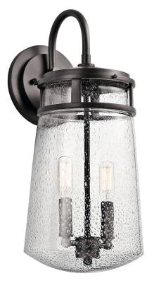 Two Light Outdoor Wall Mount071529
