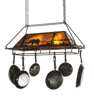 Two Light Pot Rack976091