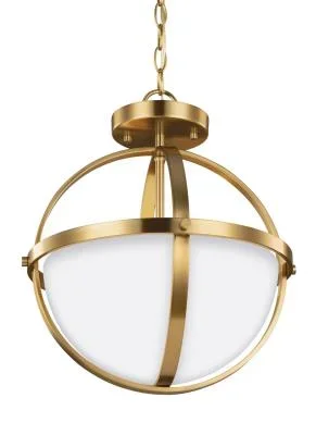 Two Light Semi-Flush Convertible Pendant782926