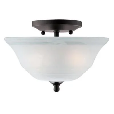 Two Light Semi-Flush Mount204371