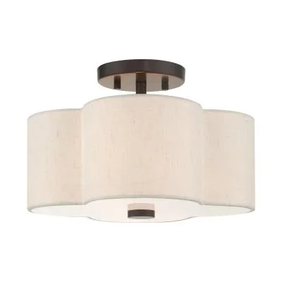 Two Light Semi Flush Mount2195566