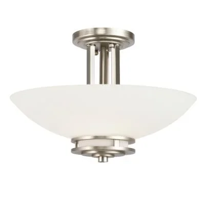 Two Light Semi Flush Mount293540