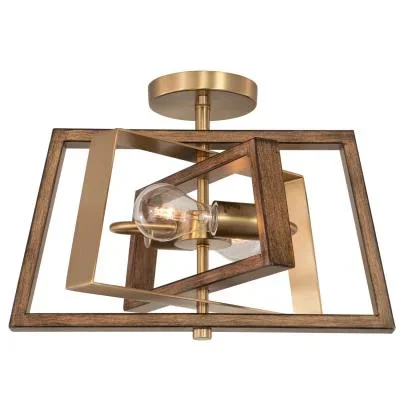 Two Light Semi-Flush Mount3795836