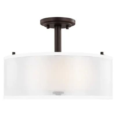 Two Light Semi-Flush Mount403325
