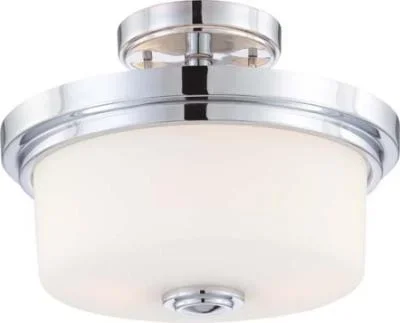 Two Light Semi Flush Mount867864