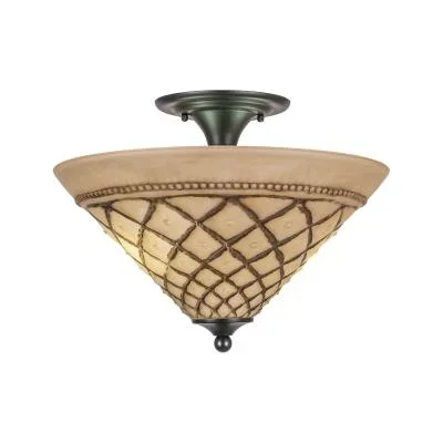 Two Light Semi-Flush150856
