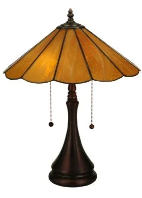 Two Light Table Lamp074164