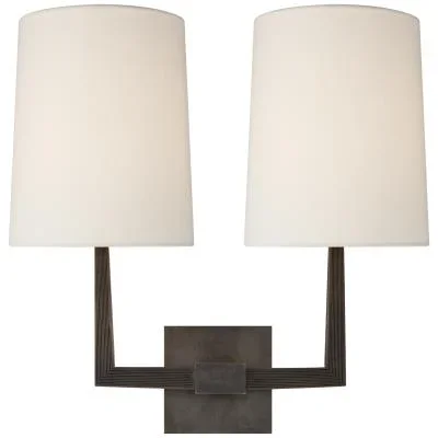 Two Light Wall Sconce083172