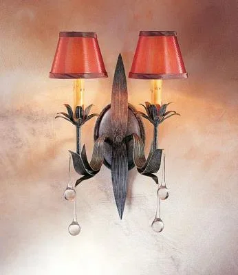 Two Light Wall Sconce553043