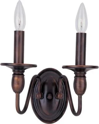 Two Light Wall Sconce636851