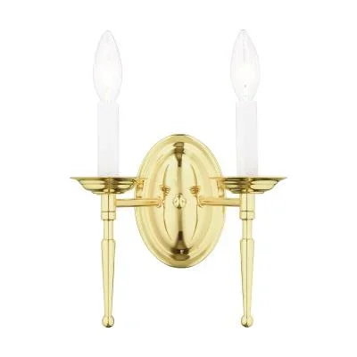 Two Light Wall Sconce857732