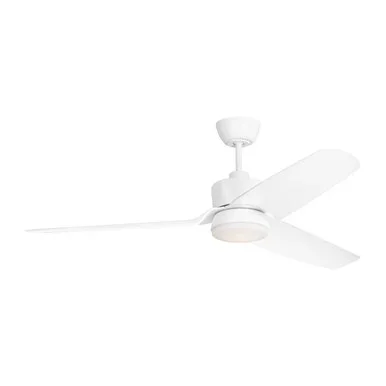 Visual Comfort Fan Colgin 56 LED 56″Ceiling Fan in Matte White – 3CGR56RZWD
