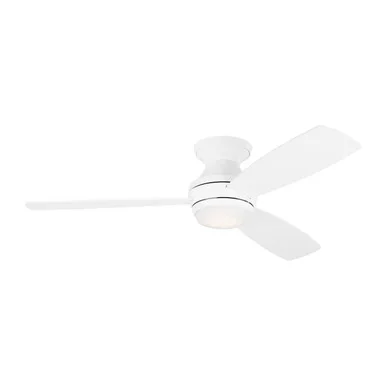 Visual Comfort Fan Ikon 52″Ceiling Fan in Matte White – 3IKR52RZWD