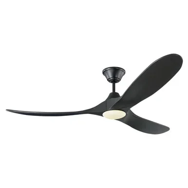 Visual Comfort Fan Maverick 60″Ceiling Fan in Matte Black – 3MAVR60BKBKD