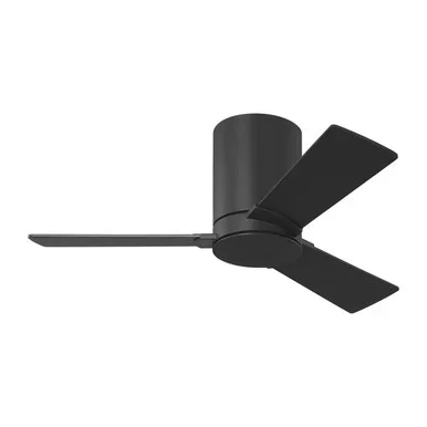 Visual Comfort Fan Rozzen 32 Hugger 32″Ceiling Fan in Midnight Black – 3RZHR32MBK