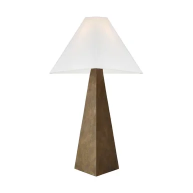 Visual Comfort Studio Herrero LED Table Lamp in Antique Gild – KT1371ADB1