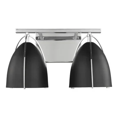 Visual Comfort Studio Norman Two Light Wall / Bath in Chrome – 4451702EN3-05