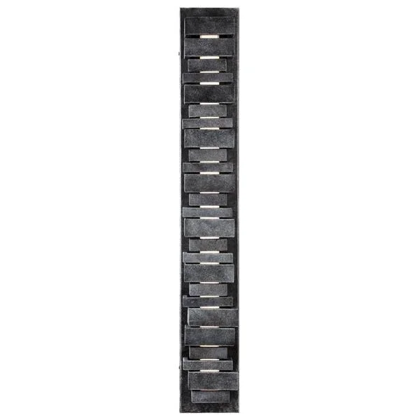 Visual Comfort Studio OL11203DWZ Large LED Outdoor Sconce in Dark Weathered Zinc