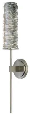 Wall Sconce Long Banded Cylinder – Silver285000
